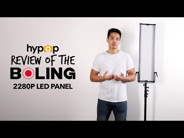 A review of the Boling 2280P LED Continuous Video Photo Light