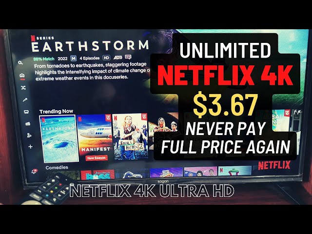 How To Get 4K Cheap Netflix Account Subscription