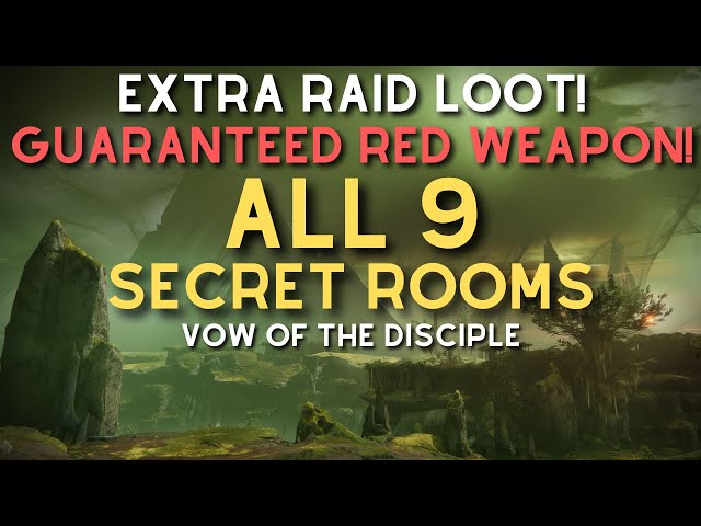 How to Find ALL 9 SECRET ROOMS for Extra Red Weapon Secret Chest in Vow of the Disciple!