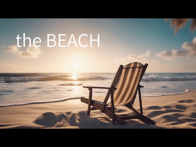 the BEACH - FUTURE GARAGE Mix - for Relax, Work, Study