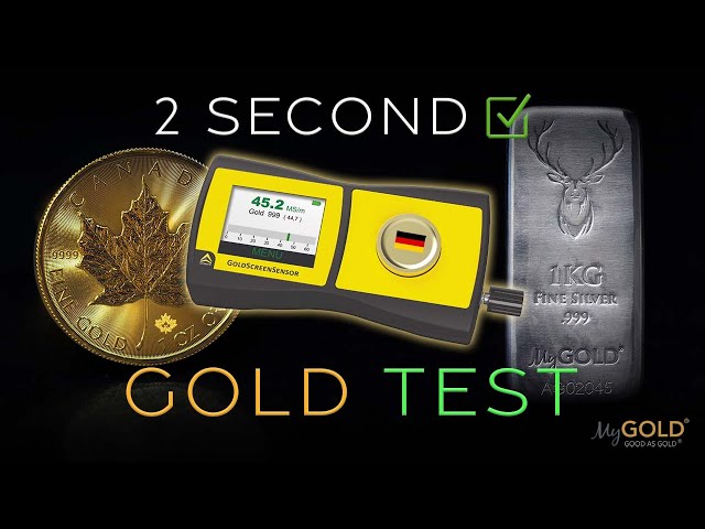 The FASTEST way to test GOLD... less than 2 seconds?! (2022)