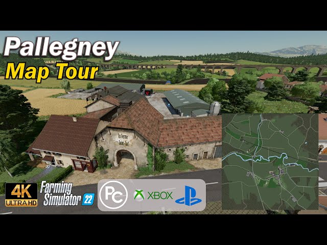 Pallegney | Map Tour | Farming Simulator 22