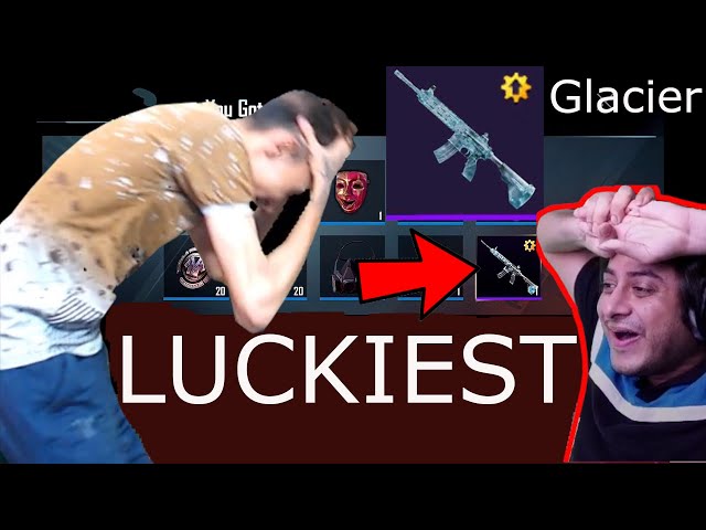 Luckiest M4 Glacier Max Crate Opening Ever PUBG Mobile