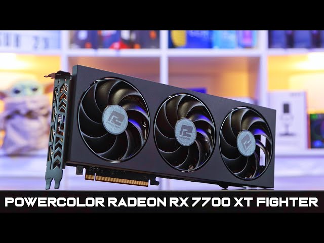 The BEST GPU for 1440P? - PowerColor RX 7700 XT FIGHTER 12GB - Unboxing, Overview & Benchmarks! [4K]