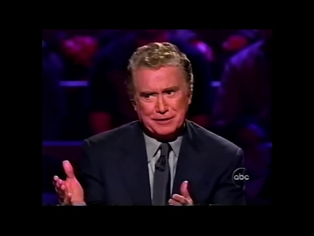 Who Wants to be a Millionaire November '99 series episode 3 -- 11/09/1999