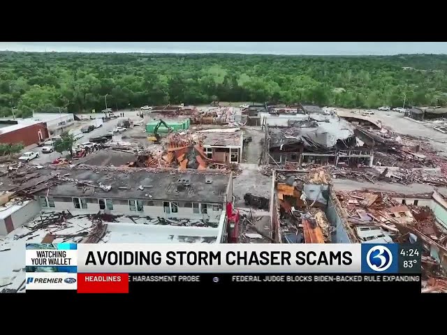 Watching your Wallet: Protecting yourself from "storm chaser" scammers