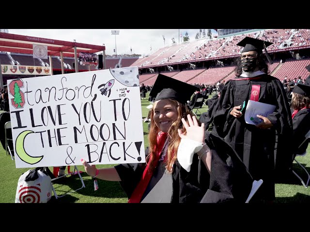 Wacky Walk at Stanford’s 2021 Commencement