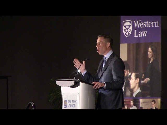 David Shoemaker - Keynote Address, 2022 Western Law Awards Ceremony