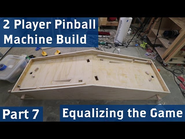 2 Player Pinball Machine Build, Part 7 (Equalizing the Game)