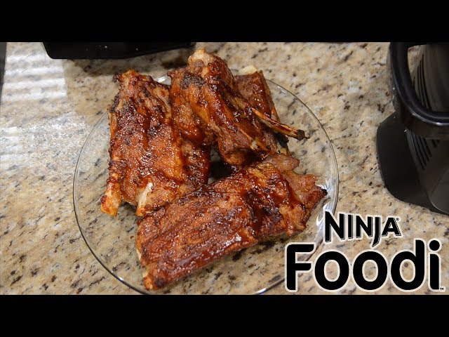 Making Ribs in the Ninja Foodi