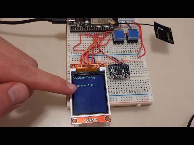 Live Weather With ESP32 (MIT Project)