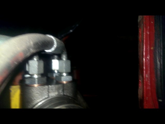 How hoses are mounted on the danfoss- Cum sunt montate furtunele la danfus