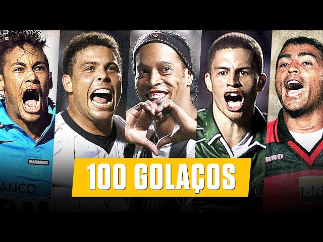 100 BEST FOOTBALL GOALS EVER | Brazil