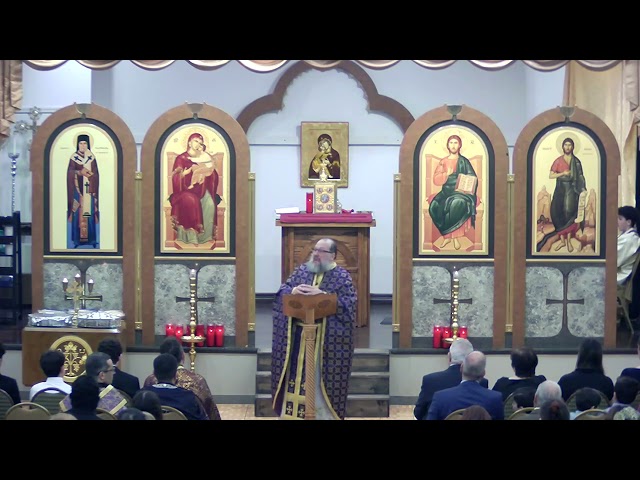March 24, 2024 Sermon by Fr. George Dahdouh
