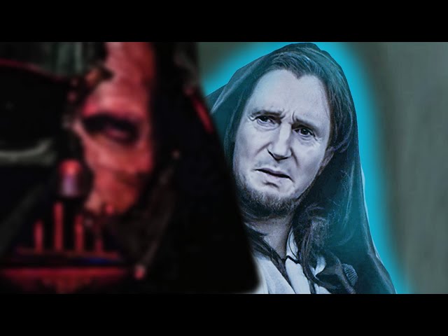 Qui Gon reacts to Ben vs Vader
