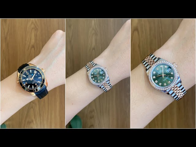 [ Hàng Mới Về ] Đồng hồ Omega PO và Rolex Lady Datejust 279381RBR New 2024