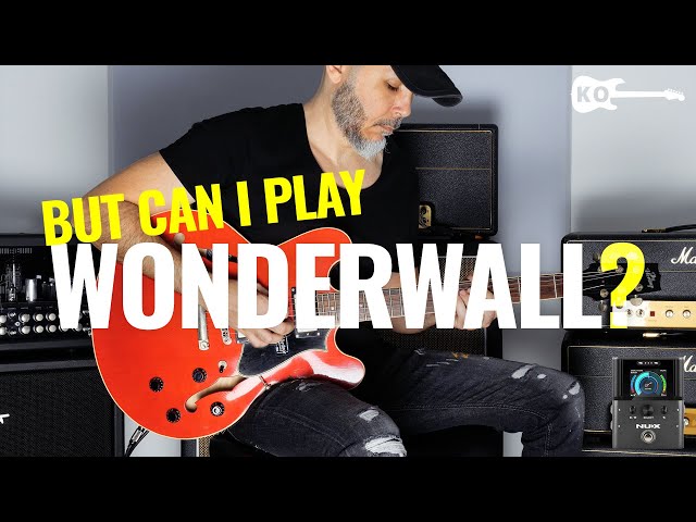 Oasis - Wonderwall - Electric Guitar Cover by Kfir Ochaion - NUX B-8