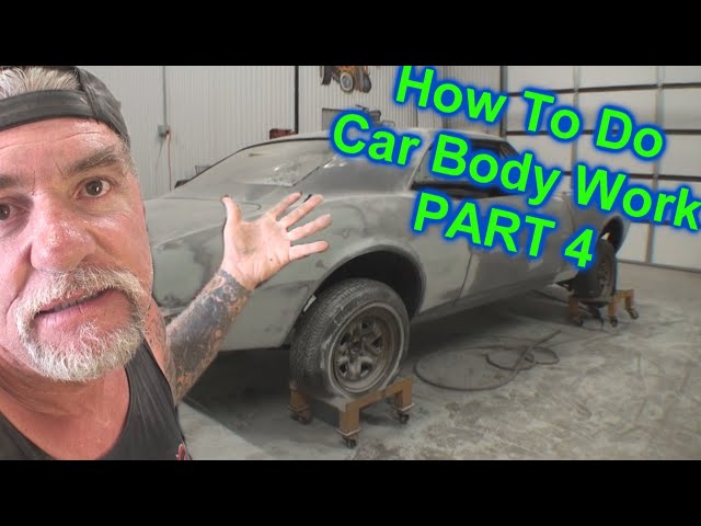 How To Do OVERALL Bodywork To A Car - Part 4 - Bondo Job DONE