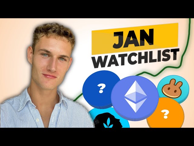 My January Crypto Watchlist - Top 5 Tokens To Pay Attention To Now!