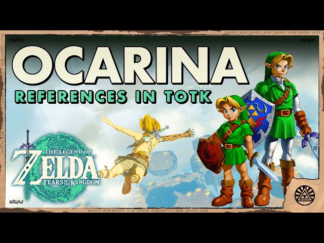 Ocarina of Time References in Zelda Tears of the Kingdom (Easter Eggs and Secrets)