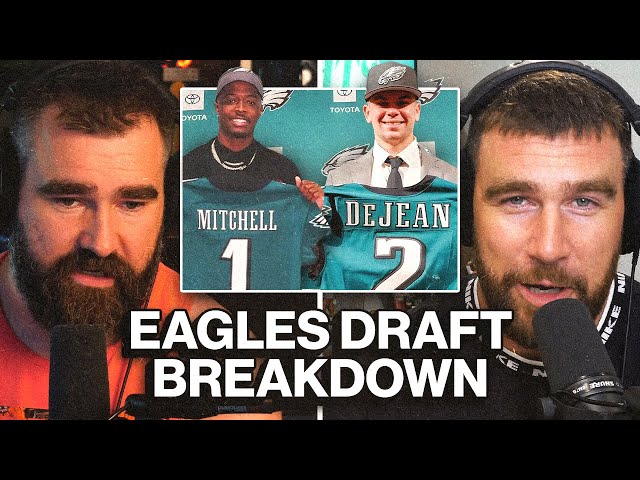 "This was a lot of people's top-rated corner" - Jason talks Quinyon Mitchell and Eagles Draft class
