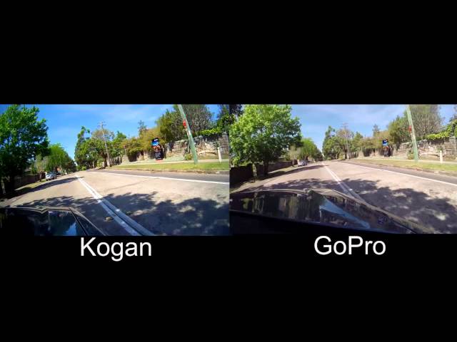 Kogan Action Cam 3+ tests and GoPro comparison