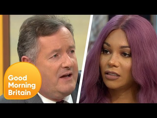 Munroe Bergdorf Clashes With Piers in Heated Debate on Gender Fluidity | Good Morning Britain