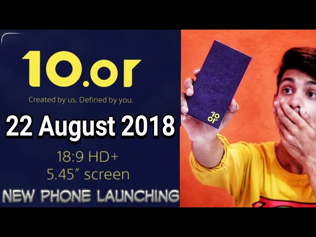 10orD2 new phone launching on 22 August 2018 ¦ Amazon new Phone launch 2018 ¦ 10orG Amazon Screen