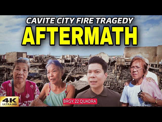 Shocking Aftermath of Cavite City's Fire Tragedy [4K]