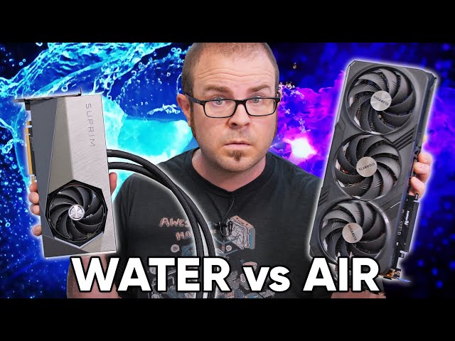 RTX 4090 Water vs Air Testing! Gigabyte Gaming OC & MSI SUPRIM Liquid X