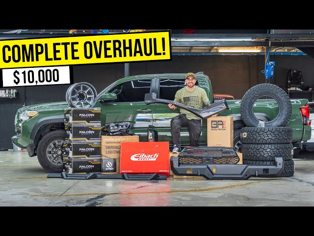 Transforming My Cousin's Toyota Tacoma With $10,000
