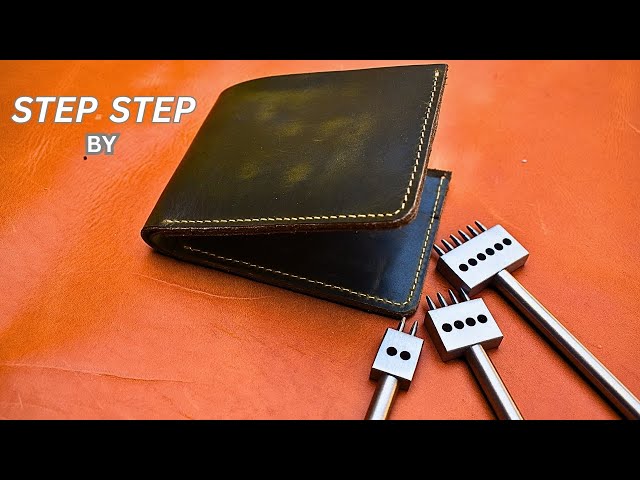 Craft Your Own: The Ultimate Guide to Making a Leather Wallet #bifoldwallet #leathercraft