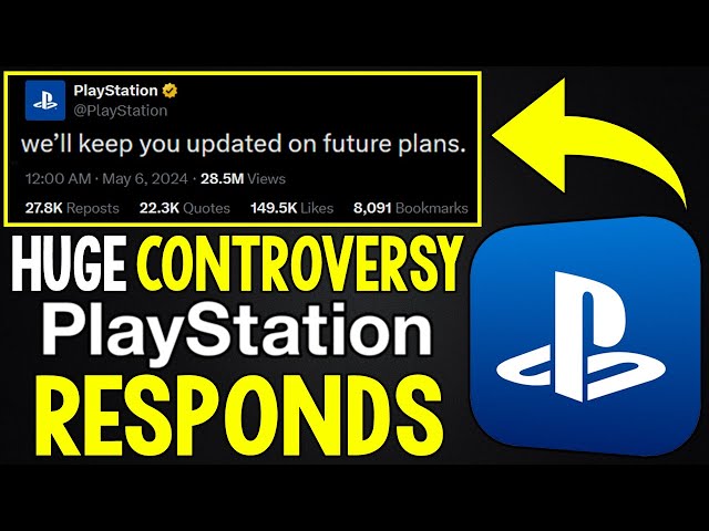 PlayStation RESPONDS to the HUGE Controversy - This is GIGANTIC News!