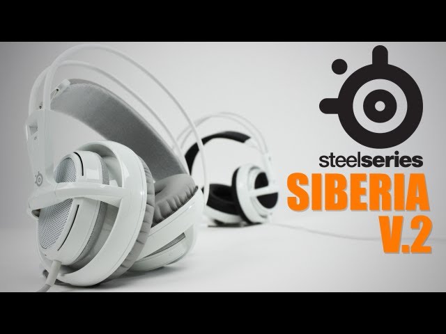 SteelSeries Siberia V2 USB-Powered Special Edition & Full-Size Headset Unboxing/ Review
