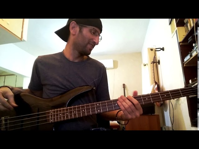 Don Felder - Heavy Metal (Takin' A Ride) bass cover - boaz barlia