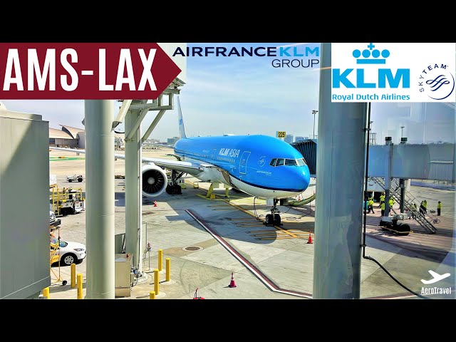 GOOD ECONOMY SERVICE | KLM BOEING 777-200er AMSTERDAM - LOS ANGELES  | TRIPREPORT | BEST WORST SEAT