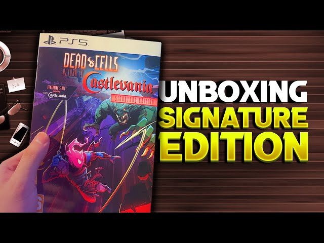 Unboxing Dead Cells - Signature Edition! (Plus hand reveal)