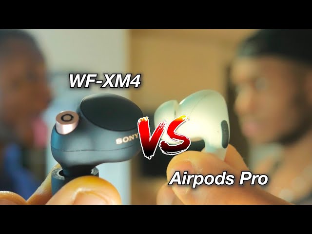 Airpods Pro VS. Sony WF-1000XM4: GOOD vs. BETTER