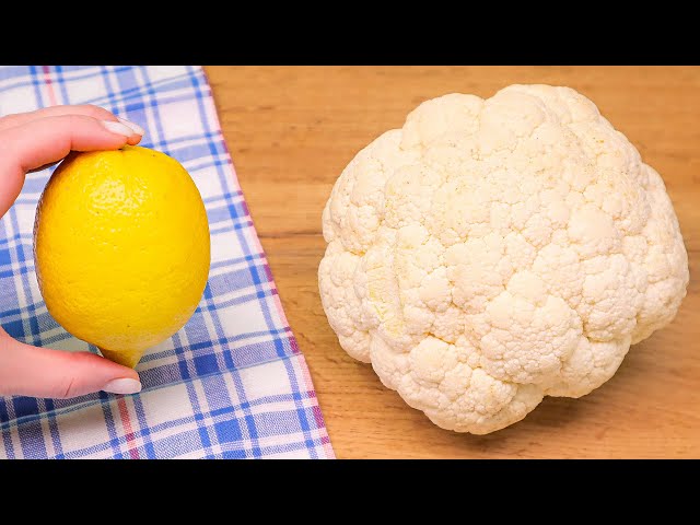 Unique cauliflower recipe! You will love cauliflower when you cook it this way!