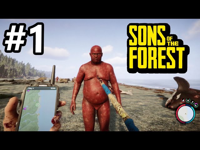 Sons of The Forest: Day One Gameplay Walkthrough (Part 1)