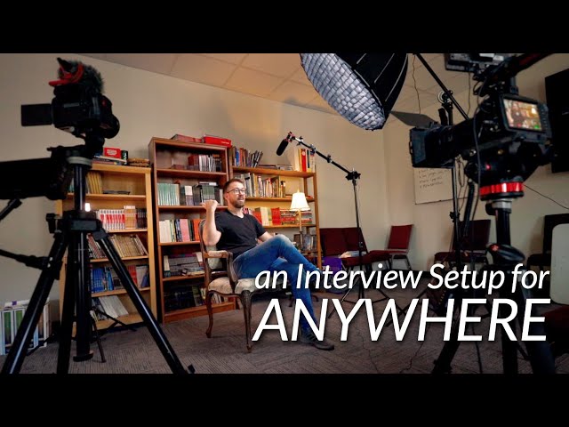 Interview Filming Setup Tutorial