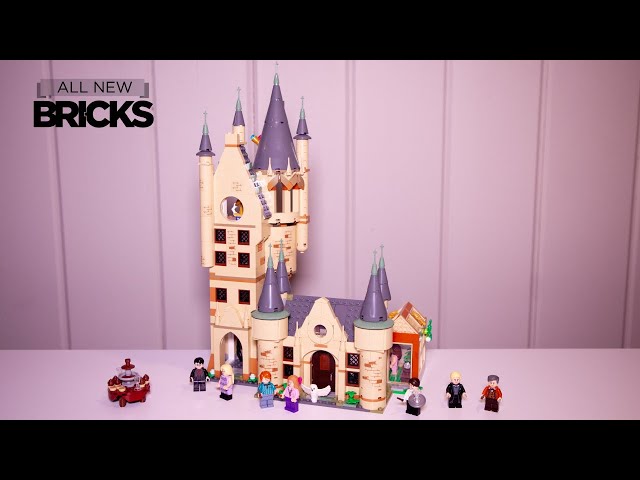 Lego Harry Potter 75969 Hogwarts Astronomy Tower Speed Build