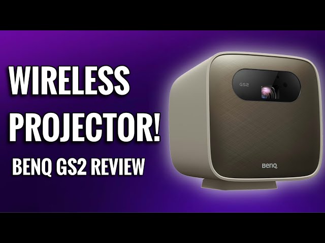 AWESOME WIRELESS PROJECTOR FOR OUTDOOR MOVIE NIGHTS AND FAMILIES | BENQ GS2 PROJECTOR REVIEW