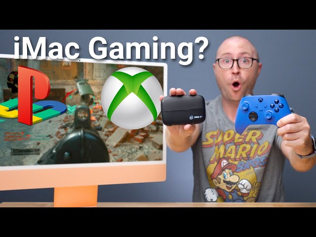Mac Gaming? Use an M1 iMac as Display for Xbox PlayStation Nintendo