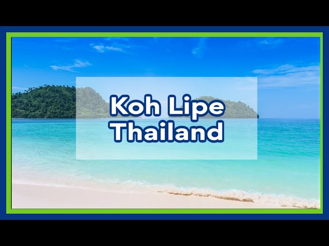Koh Lipe Thailand  - see it with us #vlog