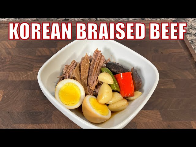Korean Braised Beef Recipe: A Step-by-Step Tutorial!