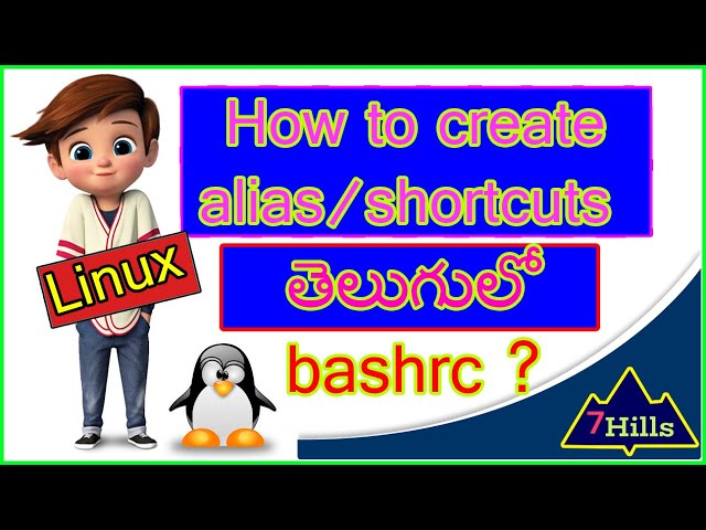 How to create alias/shortcuts in Linux | What is bashrc