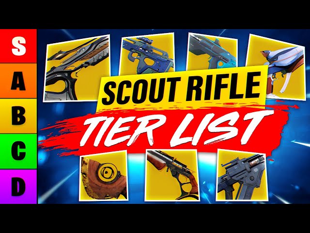 I Ranked Every EXOTIC Scout Rifle in a Tier List