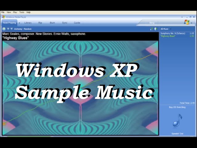 Windows XP Sample Music