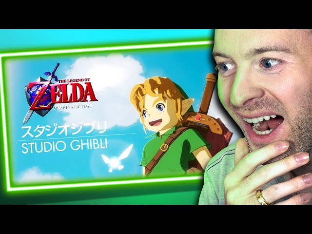 Zelda Ocarina of Time X Studio Ghibli in Unreal Engine 5 ⭐ Domtendos Reaktion